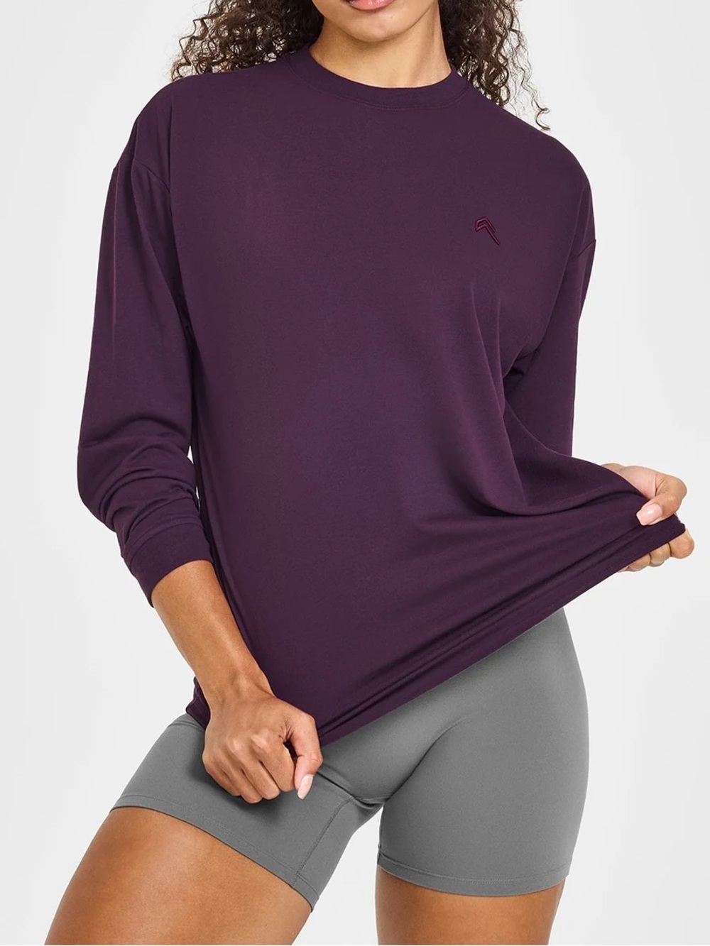 Oner active CLASSIC OVERSIZED LIGHTWEIGHT LONG SLEEVE TOP